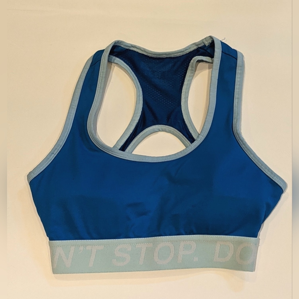 Forever 21 Women’s Youth Girls Blue Sports Bra Size XXS. Like New!